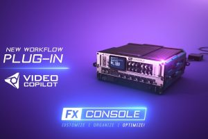 【英文原版】特效管理控制工具 VideoCopilot FXConsole v1.0.5
