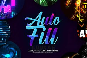 【中文汉化】图层边界自动填充生长动画插件 AutoFill v1.1.3 Win