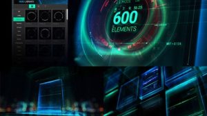 AE脚本 600+科技感HUD屏幕图像线条边框UI界面元素V2.1