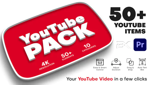 YouTube PackYouTube 包-PR模板