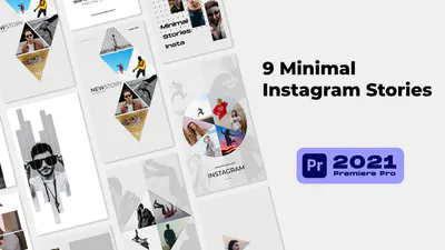 最小的故事 | 首映专业| MOGRTMinimal Stories | Premiere Pro | MOGRT-PR模板