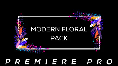 现代花卉包Modern Flower Pack-PR模板