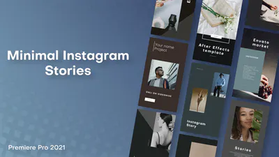最小的故事 | 首映专业版Minimal Stories | Premiere Pro-PR模板