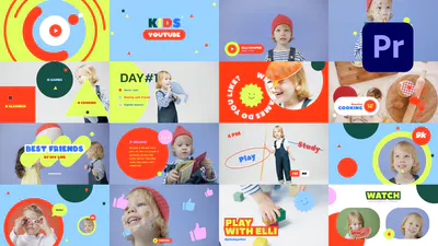 孩子的 YouTube 视频博客Kid’s YouTube Vlog-PR模板