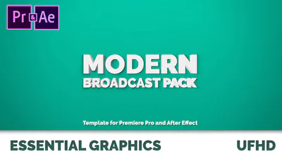 现代广播包Modern Broadcast Pack-PR模板