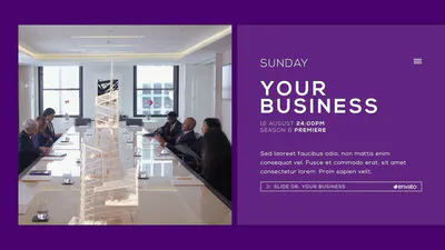 广播幻灯片Broadcast Slides-PR模板