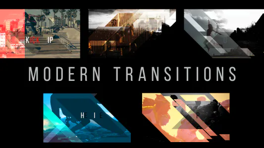 现代过渡时尚闪光 Modern Transitions 5 Pack Volume 3-AE模板