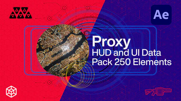 代理 – HUD 和 UI 数据包Proxy – HUD and UI Data Pack-AE模板
