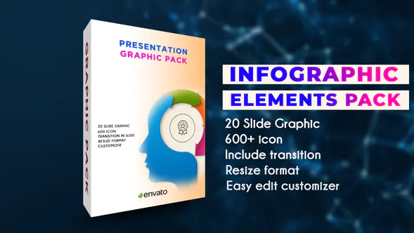 信息图表元素包Infographic Elements Pack-AE模板