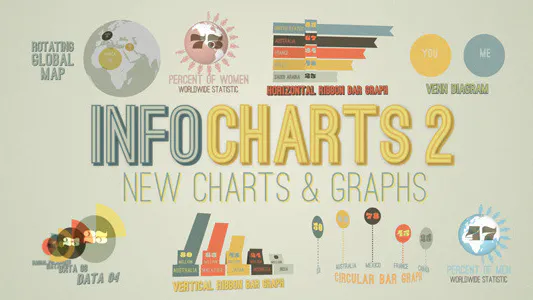 信息图表 2InfoCharts 2-AE模板