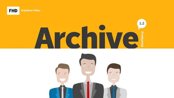 讲解员Explainer-AE模板