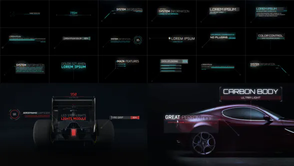 HUD 呼出HUD Call out-AE模板