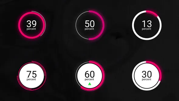 信息图表饼图Infographics Pie Chart-AE模板