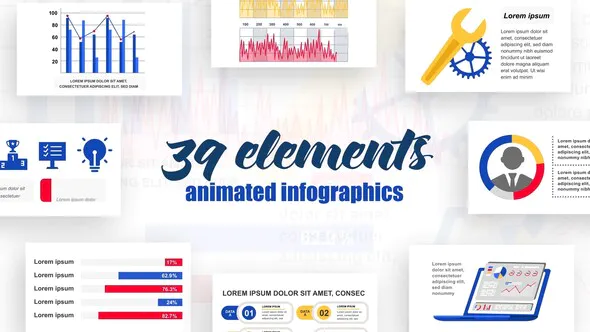 信息图表 Vol.23Infographics Vol.23-AE模板