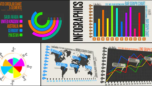 信息图表Infographics-AE模板