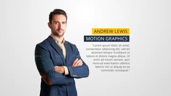 投资组合促销Portfolio Promo-AE模板