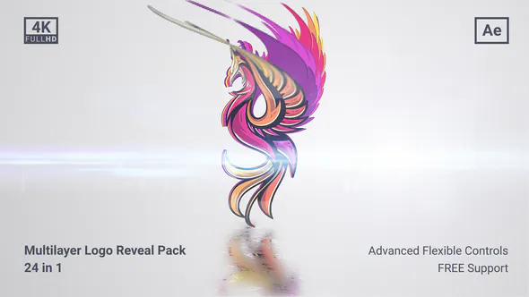 干净的多层标志包Clean Multilayer Logo Pack-AE模板