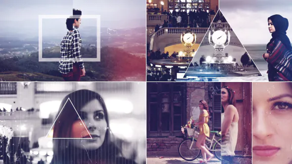 快速幻灯片介绍Fast Slides Intro-AE模板