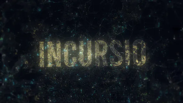 入侵 | 地球缩放徽标Incursio | Earth Zoom Logo-AE模板