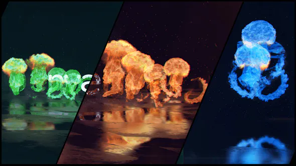 消防标志展示Fire Logo Reveal-AE模板