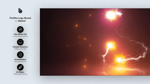 Fireflies Logo Reveal