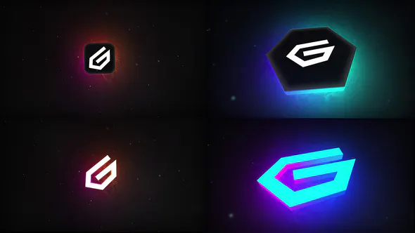 点燃标志展示Ignite Logo Reveal-AE模板