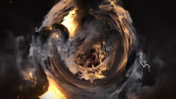 电影标志展示Cinematic Logo Reveal-AE模板