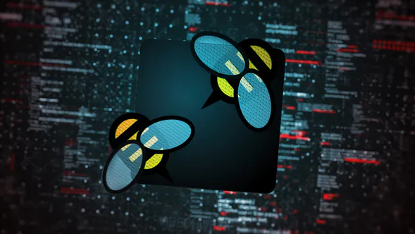 未来派高科技标志展示Logo Reveal-AE模板