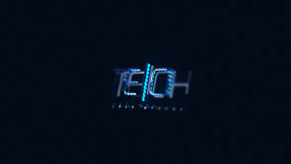技术标志展示Tech Logo Reveal-AE模板