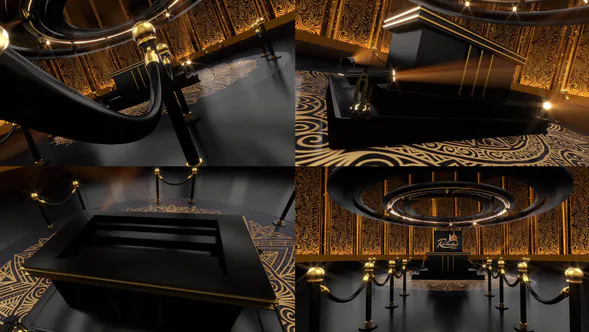 斋月奢华标志Ramadan luxury Logo-AE模板