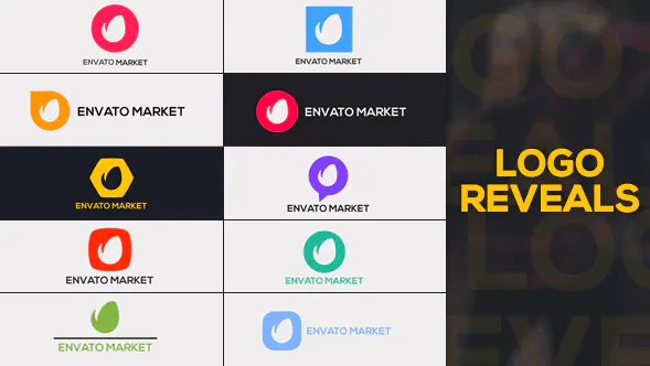 标志显示Logo Reveals-AE模板