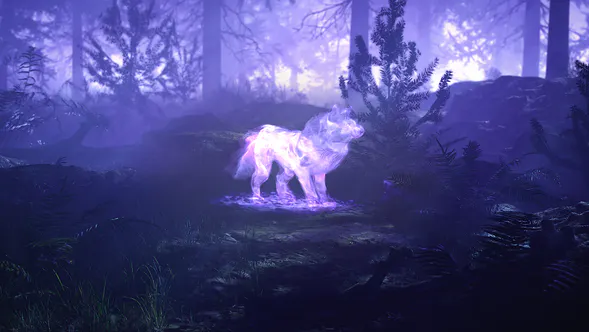 灵狼标志Spirit Wolf Logo-AE模板