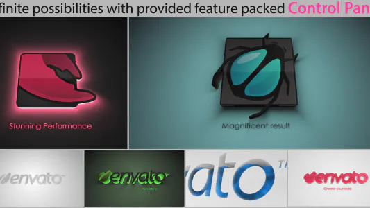 3D 标志制作工具3D Logo Maker-AE模板