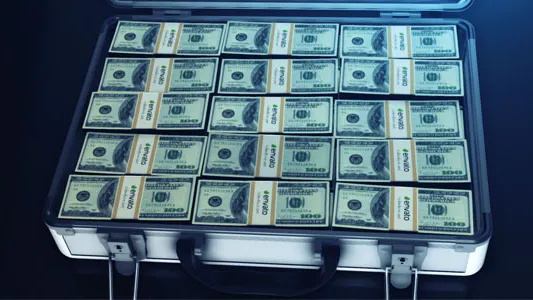 赌场美元欧元拉斯维加斯金钱揭秘Money Reveal-AE模板