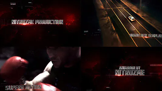 数字预告片Digital Trailer-AE模板