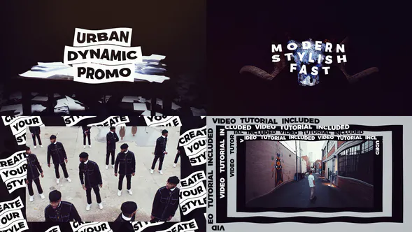 城市动态开场Urban Dynamic Opener-AE模板