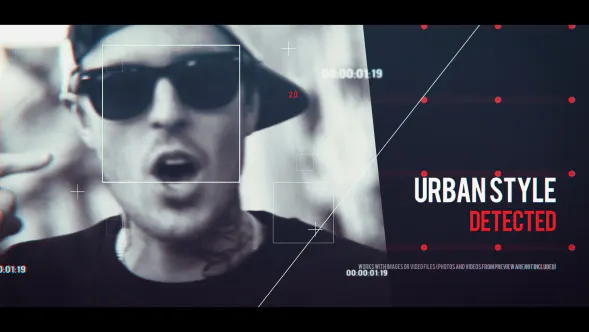 冻结瞬间预告片Freeze The Moment Trailer-AE模板