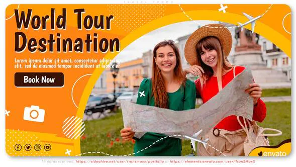 旅游促销Travel Promo-AE模板