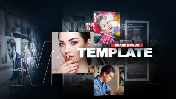 街上的人People Of The Street-AE模板