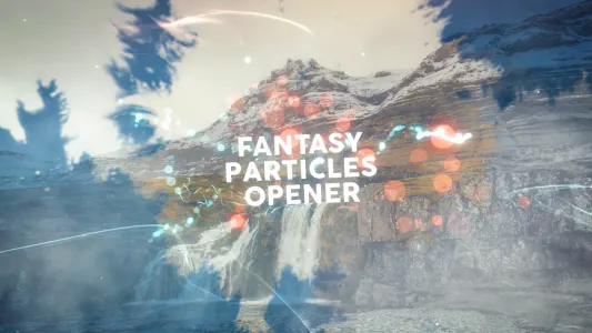 奇幻粒子标题序列Fantasy Particles Title Sequence-AE模板