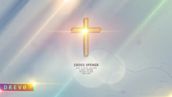圣诞耶稣诞生故事/耶稣基督/圣经/上帝/福音/合唱团/鸽子Cross Opener/ Christmas Nativity Story/ Jesus Christ/ Holy Bible/ God/ Gospel/ Choir/ Pigeon/ Dove I-AE模板