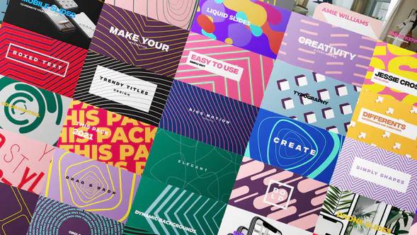 最小标题Minimal Titles-AE模板