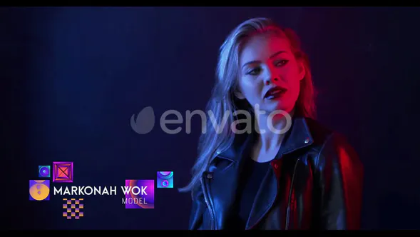 彩色框标题Colorful Boxes Title-AE模板