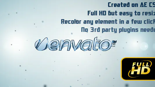 优雅的滚动文字和标志Elegant Rolling Text&Logo-AE模板