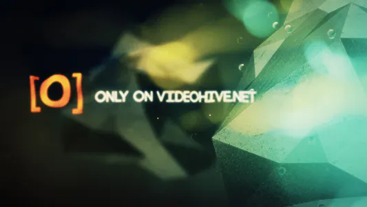 标志有机的粒子烟雾文字Abstract Titles-AE模板