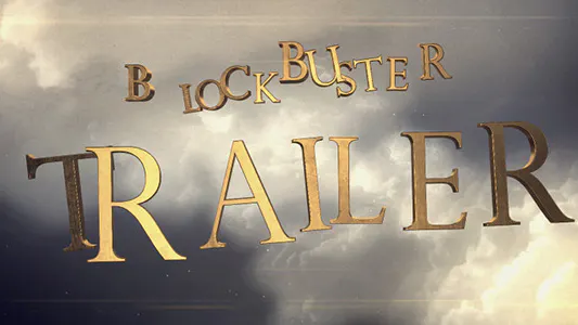 烟雾空间黑色大片电影黑暗Trailer-AE模板