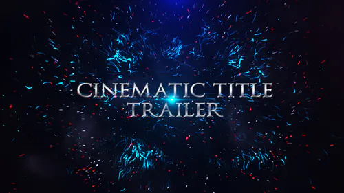 电影标题预告片Cinematic Title Trailer-AE模板