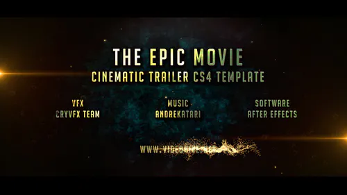 开幕粒子黑暗 Twixtor 预告片Dark Twixtor Trailer-AE模板