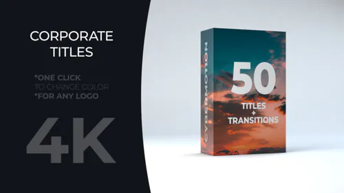 标题和过渡Titles and Transitions-AE模板