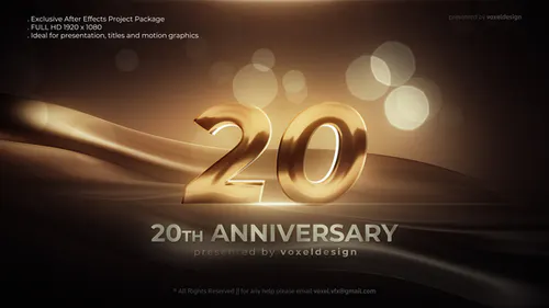 周年纪念揭幕战Anniversary Opener-AE模板